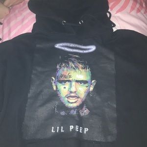 Black lil peep hoodie